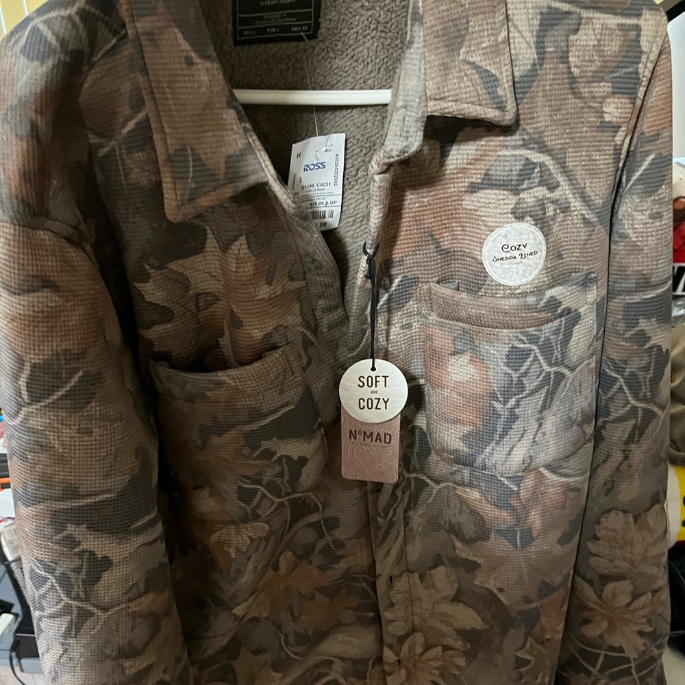 Nomad Soft Cozy Camouflage Jacket